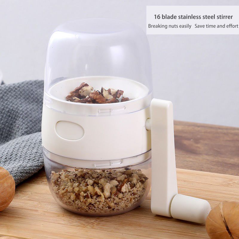 Multifunctional Nut Grinder Peanut Crusher | Manual Food Processor