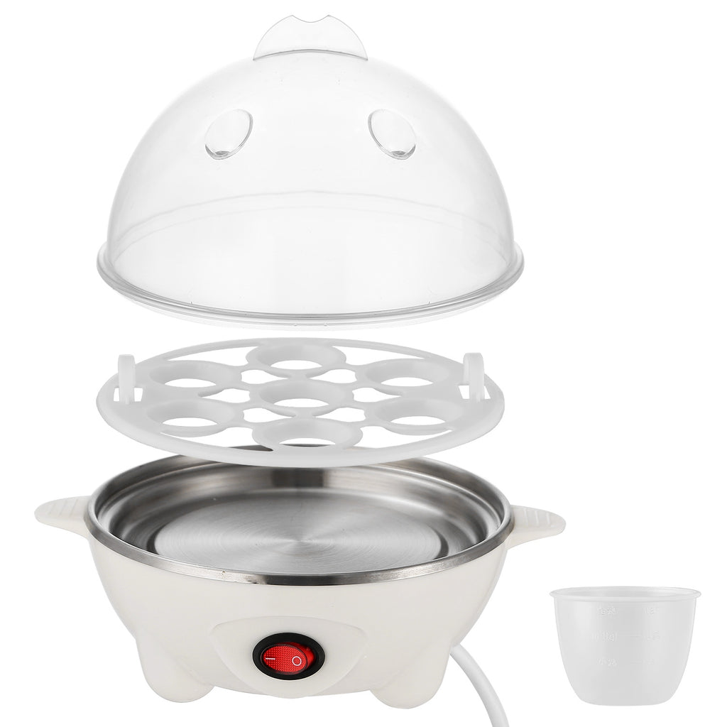 Electric Egg Cooker 7-Capacity | Hard-Boiled with Auto-Off