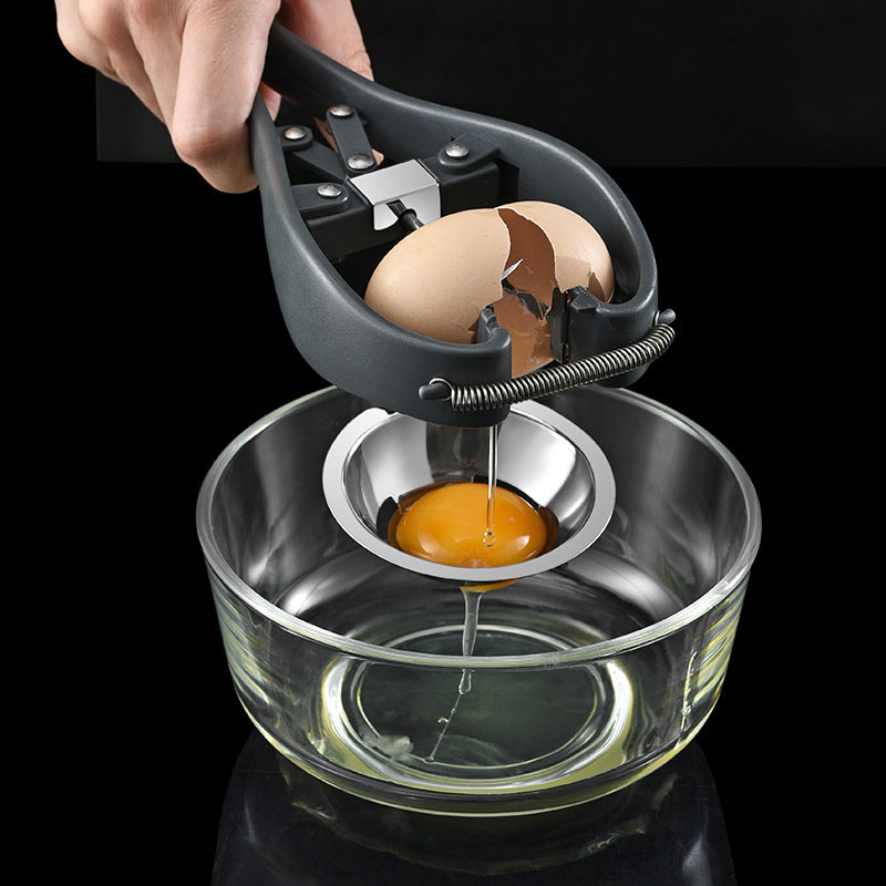 Manual Egg Tools Stainless Steel Egg Opener Scissors
