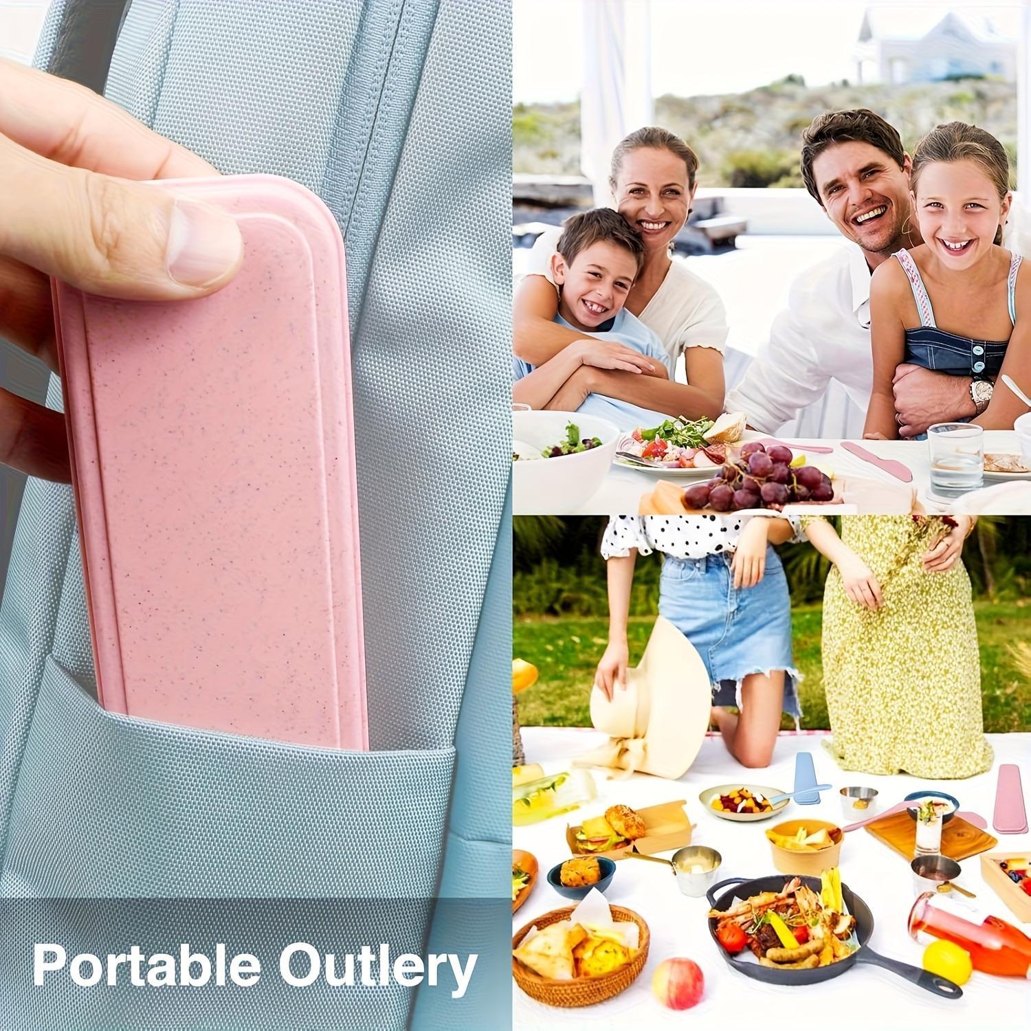 Sustainable Diet 4-Piece Eco-Friendly Cutlery Set
