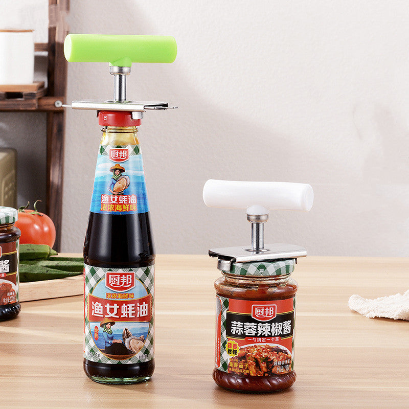 Stainless Steel Adjustable Jar Opener for Lids & Bottles