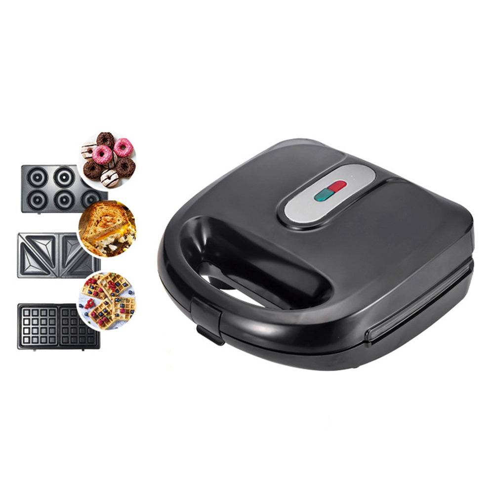 6-in-1 Waffle Maker & Grill | Sandwich, Doughnut & Breakfast Maker