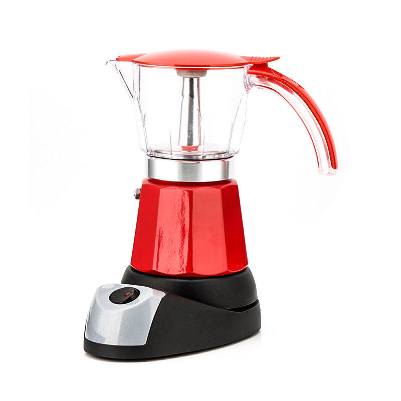 octagonal electric heating moka pot